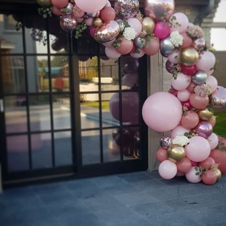 Floral Balloon Arch
